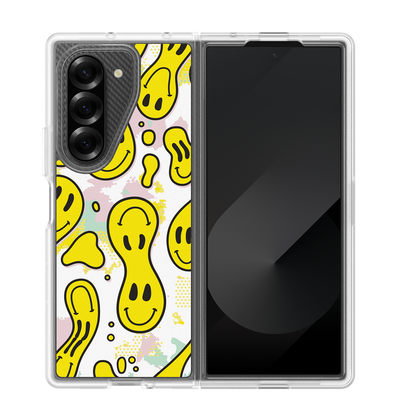 Galaxy Z Fold6 Thin Flex Series Smiley Drip Case