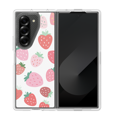 Galaxy Z Fold6 Thin Flex Series Strawberry Field Case